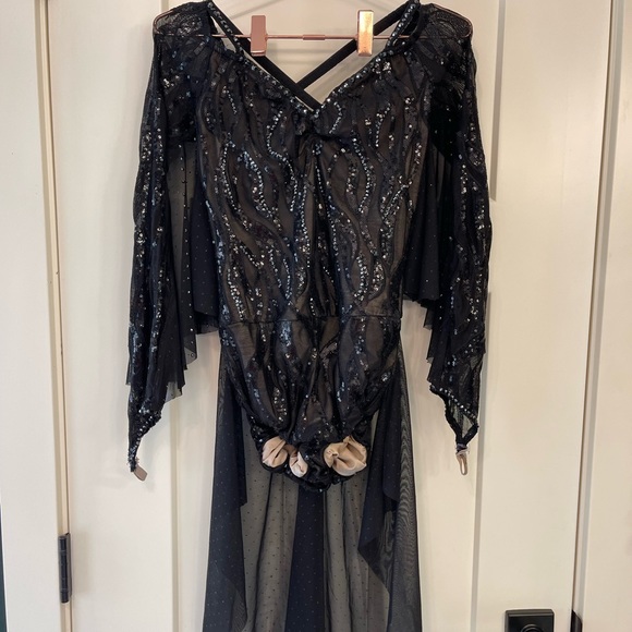Kelle Other Semicustom Black Kelle Dance Costume With Wings Poshmark